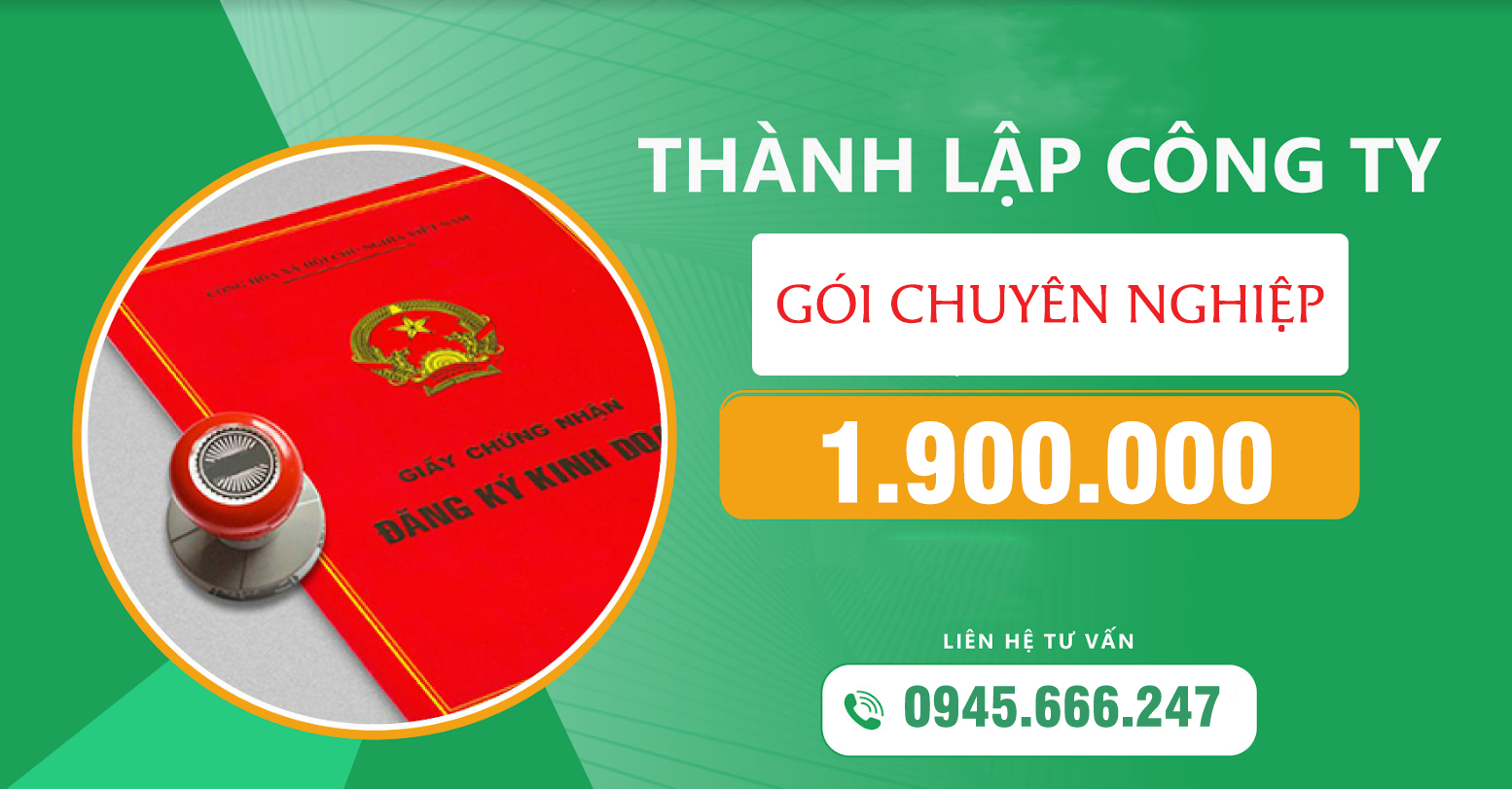Thành Lập Công Ty Trọn Gói (Gói Chuyên Nghiệp)