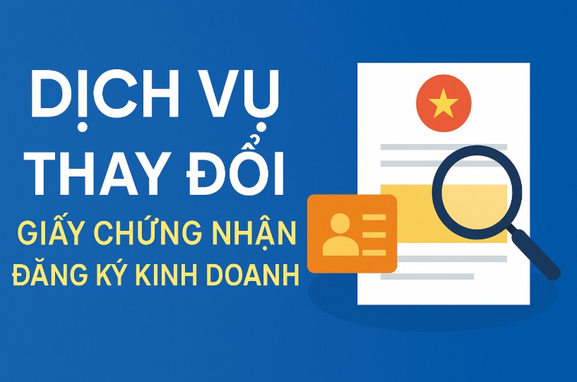 Thay Đổi Giấy Chứng Nhận ĐKKD